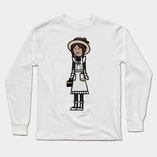 Lady-in-waiting Cartoon Long Sleeve T-Shirt